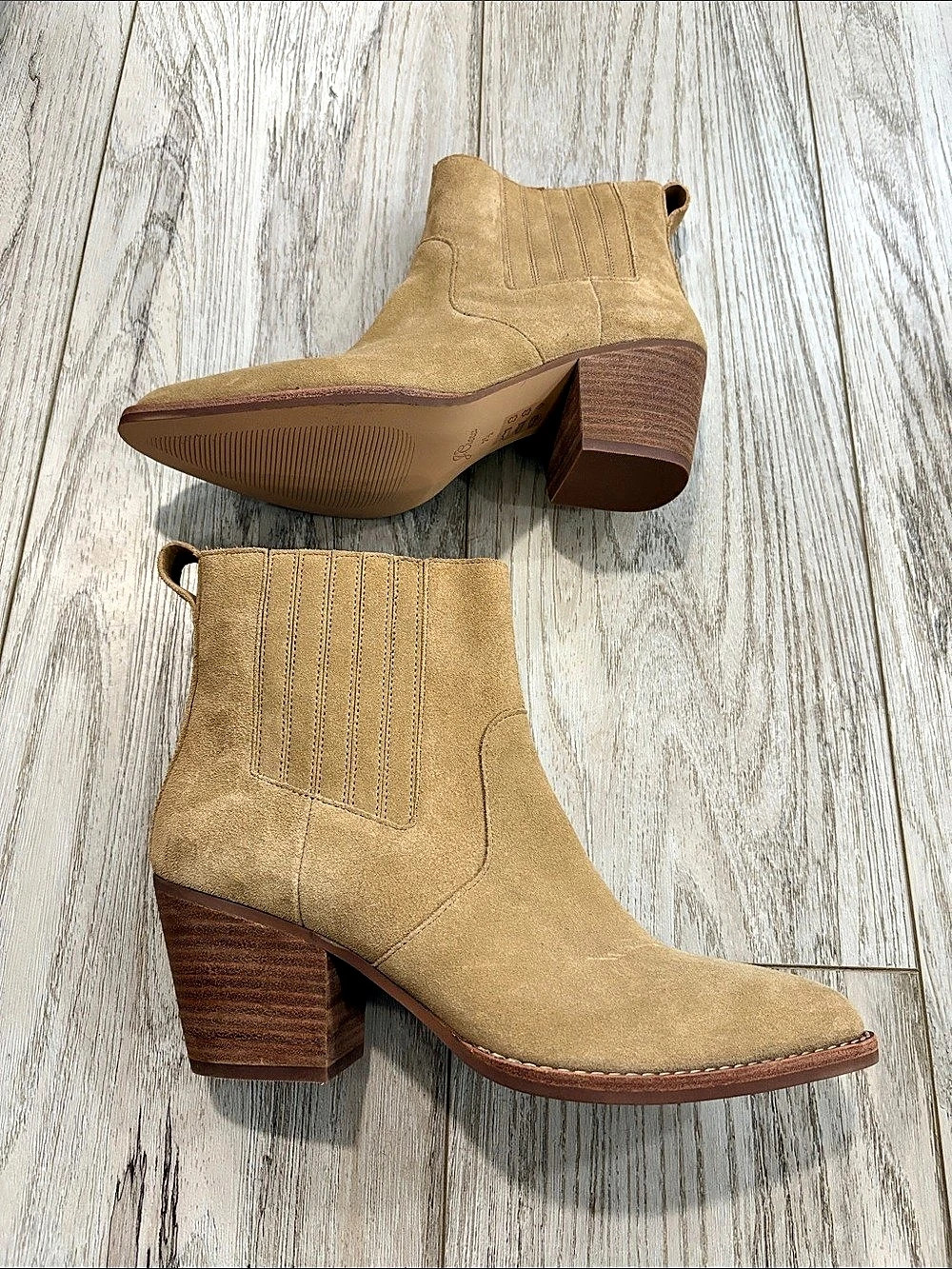 I. Crew Suede Ankle Boots US 7.5 New